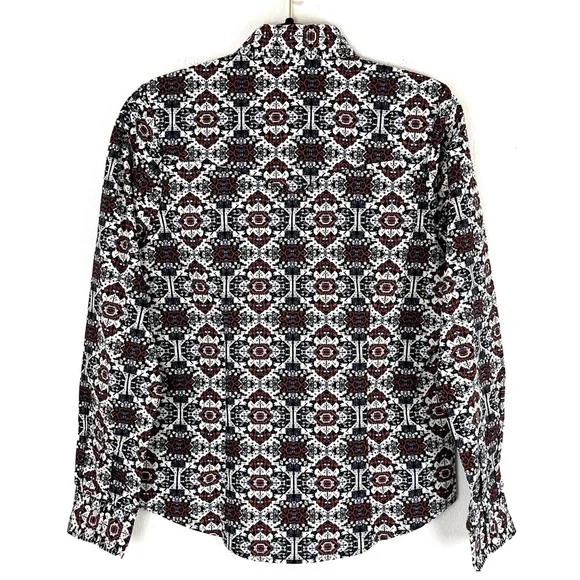 Cowgirl Legend Womens Pearl Snap Shirt Long Sleeve Western Small - Picture 4 of 7